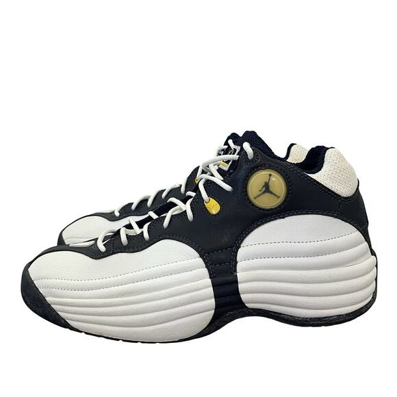 Jordan Other - Nike Jordan Jumpman White College Navy 1997 Sneakers Size 9 Mens 136003-141